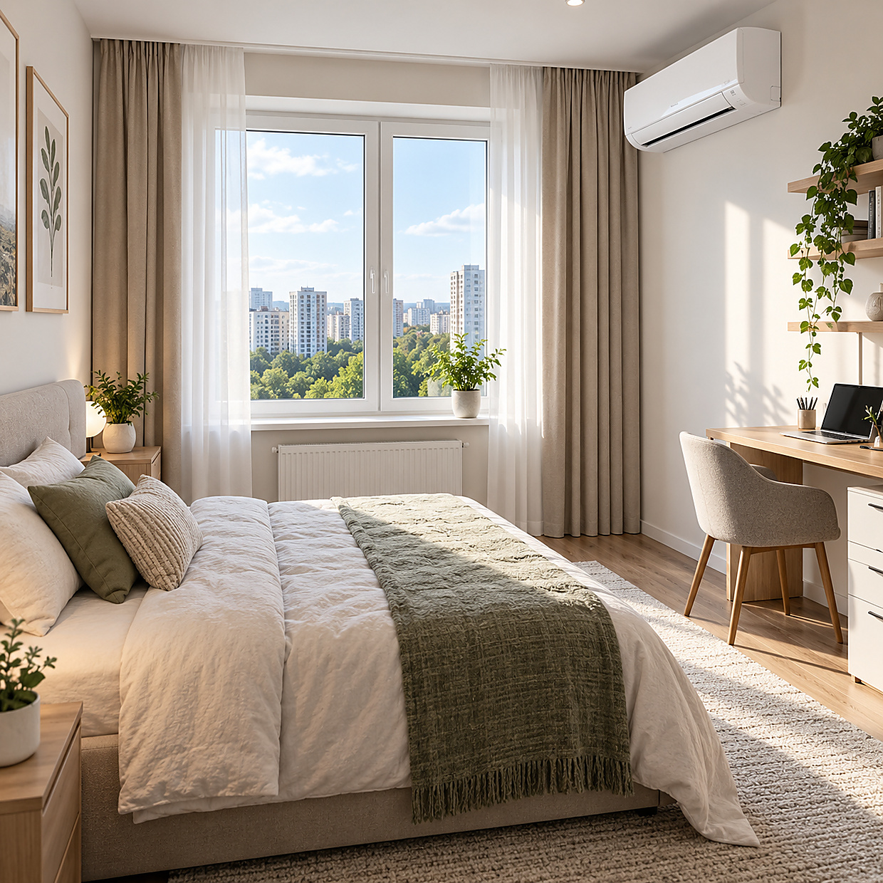 Кондиционер для комнаты до 20 м² — установленный кондиционер в Брянске
